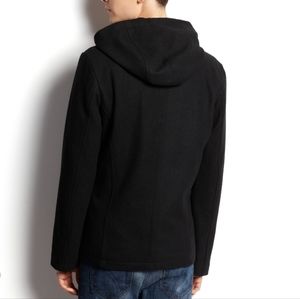 J.Crew Wool Blend Hooded Jacket